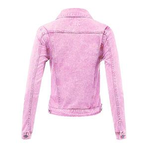 Chaqueta Vaquera Corta Informal para Mujer, Lavado Claro, Estilo Vintage, Alta Calidad, Moda Primavera Verano - Product Image 6