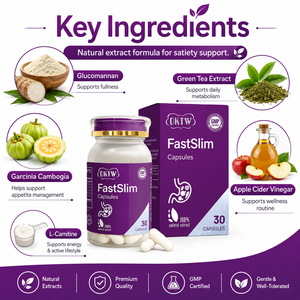 Cápsulas Adelgazantes OKTW FastSlim, Extracto 100% Natural de Plantas, Suplemento para la Pérdida de Peso y Limpieza Intestinal - Product Image 4