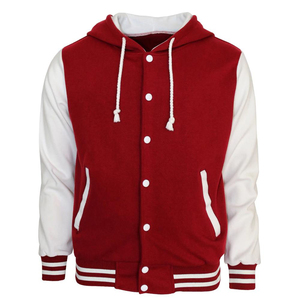 High Quality Custom Made Men's Varsity Jacket Thin Canvas Wholesale Price with Custom Logo - Product Image 5