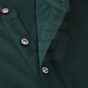 เสื้อเชิ้ตผู้ชายทรงโมเดิร์น ผ้าโพลีเอสเตอร์/คอตตอนผสม แขนสั้น สำหรับฤดูร้อน แห้งเร็ว ผ้าฟลีซเนื้อนุ่ม พิมพ์ลายด้วยเทคนิคฮีททรานเฟอร์ - Product Image 3