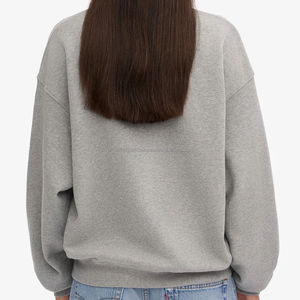 Sweat-shirt unisexe en molleton épais avec capuche et coupe ajustée, logo personnalisé, respirant, imperméable, design streetwear pour l'hiver - Product Image 5
