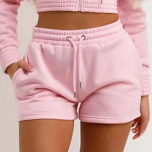 Conjunto de Sudadera con Capucha y Pantalones Cortos de Felpa Francesa para Mujer, Personalización con Bordado, Moda Urbana Informal, Marca Privada, OEM, ODM - Product Image 5