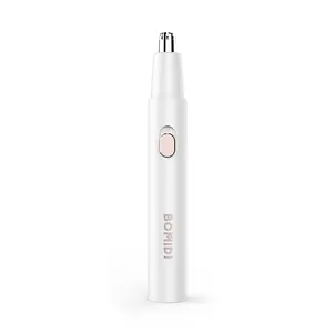 BOMIDI NT1 recortadora eléctrica de pelo de nariz, herramienta limpiadora lavable portátil USB para cejas, recortadora eléctrica de pelo de Nariz de 360 grados para el hogar