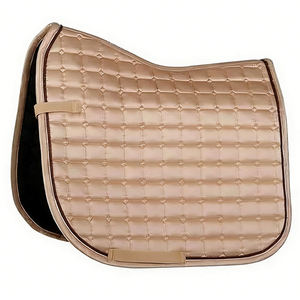 แผ่นรองอานม้าผ้าฝ้ายนุ่ม (ปรับแต่งได้) - ดูดซับเหงื่อ ทนทานต่อการสึกหรอ และเน้นความสบายสำหรับการขี่ทุกประเภท - Product Image 1