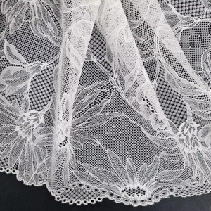 Vestido de Novia Elegante de Encaje, Ropa Interior Ligera de Spandex/Nylon Elástica, 23cm, Estampado Floral Grande, Calidad Premium Coreana - Product Image 4