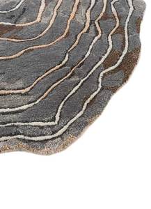 Irregular Area Rug Handmade Polyester Contemporary Wall to Wall Floor <b>Mat</b> for Living Room Bedroom Hallway <b>Large</b> - Product Image 2