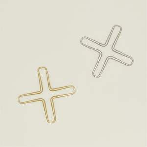 Wholesale Durable Gold <b>Stainless</b> <b>Steel</b>/Brass Drink Coaster Heat Resistant Metal Cross Cup Holder For Office and Restaurant <b>Table</b> - Product Image 2