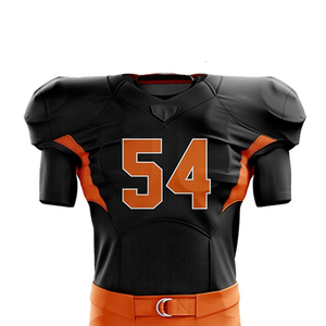 Uniforme de football américain sur mesure de haute qualité pour hommes, 100% polyester, séchage rapide, équipe Lamar Jackson, toutes saisons - Product Image 5