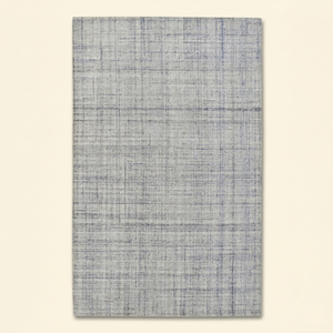 DECORDEC Black <b>Grey</b> Rectangle Geometric Handmade Wool <b>Rug</b> Non-Slip Eco-Friendly Medium Pile Linked Halo Medallion Area Modern - Product Image 1