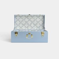 Boîte à cadeaux, coffret cadeau, coffre décoratif pour souvenirs, valise en métal rose, coffre de rangement haut de gamme, boîte cadeau élégante
