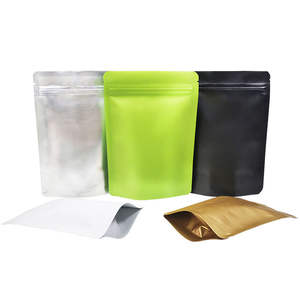 Bolsas de papel kraft con ventana transparente, 3.5 x 5.5 pulgadas, bolsas con cierre hermético para almacenar alimentos, refrigerios y café - Product Image 2