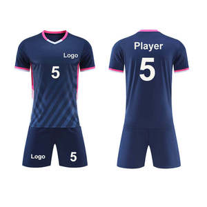 Uniformes de Fútbol Personalizados 100% Poliéster, Transpirables, Ligeros, con Cuello en V, Servicio OEM/ODM - Product Image 2