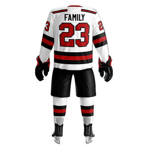Maillots vierges en gros – Tenues d'équipe personnalisées pour le hockey sur glace avec nom et numéro d'équipe sur mesure - Product Image 5