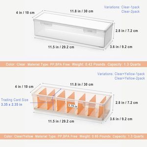 Contenitore Piccolo con Coperchio Trasparente per Conservazione Materiali Artistici, Pennelli, Pastelli, Utensili - Organizzatore per Artigianato e Arte - Product Image 2