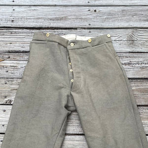 กางเกงสไตล์ยุคศตวรรษที่ 1800 แบบจำลองยุคสงครามกลางเมืองอเมริกัน กางเกงทรงเดียวกับยุคสงครามกลางเมืองอเมริกันที่ได้รับการจำลองอย่างแท้จริง - Product Image 2