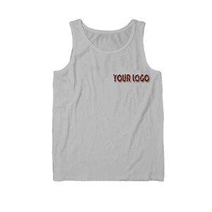 Men's Custom <b>Logo</b> Plain Tank Top OEM/ODM | Puff Print | Multi-Color | Wholesale Bulk - Product Image 2