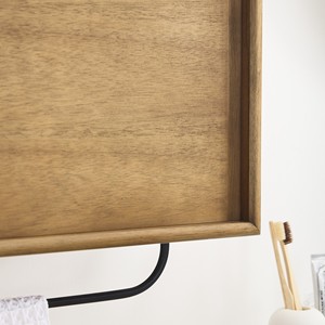 Handcrafted Mango Wood <b>Wall</b> <b>Shelf</b> | Minimalist Design Wholesale India - Product Image 4