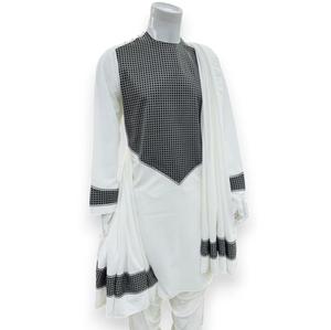 Conjunto de Shalwar Kameez Afgano Transpirable e Informal para Hombre, Traje Tradicional Nacional de Algodón para Bodas y Eventos al Aire Libre - Product Image 1