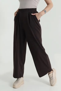 Pantalones Deportivos de Mujer para Otoño, Ecológicos, de Cintura Alta, Transpirables, Elásticos en Cuatro Direcciones, Impermeables, de Mezcla de Algodón y Forro Polar - Product Image 4