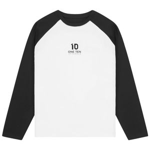 <b>Men's</b> Premium Two Tone Long Sleeve T <b>Shirt</b> Color Contrast Casual Streetwear Cotton Top OEM ODM Wholesale Manufacturer - Product Image 1