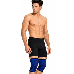Workout Knee Sleeve Pads for Men Women Gym Fitness Training <b>Running</b> Hiking Protective Athletic Flexible Durable Non Slip OEM ODM - Product Image 4