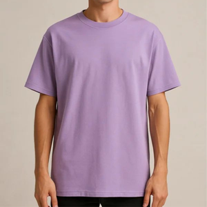 เสื้อยืดโอเวอร์ไซส์ 240 GSM ผ้าคอตตอน 100% พรีเมียม ทรงหลวม ไหล่ตก สไตล์สตรีทแวร์ สำหรับผู้ชาย - Product Image 2