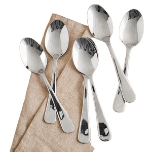 ชุดช้อนสแตนเลสสีเงินอเนกประสงค์ทำด้วยมือสำหรับห้องจัดเลี้ยงอาหารค่ำบริษัทจัดเลี้ยงและงานแต่งงาน - Product Image 5