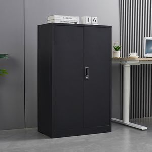 Adjustable Shelf Metal Storage <b>Cabinet</b> with Locking Doors Folding Filing Storage <b>Locker</b> File <b>Cabinets</b> - Product Image 3