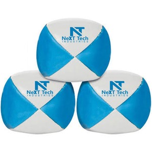 Hot Sale Custom PU <b>Hacky</b> <b>Sack</b> Sports Toy Juggling Ball Advertising Hot Customized PU Juggling Ball - Product Image 1