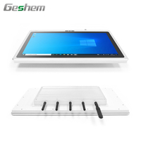 Nouveau design économique 21 pouces Reconnaissance faciale 5G Wifi intégré tout en un écran tactile industriel PC LAN COM USB