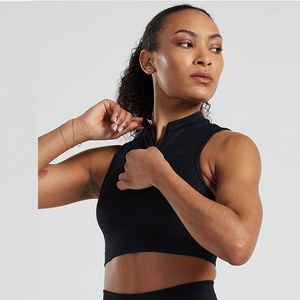 Camisetas de Gimnasio para Mujer, Nuevas, a la Moda, 100% Algodón, Secado Rápido, Transpirables, Cuello Redondo, Ropa Deportiva Cómoda - Product Image 5