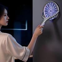 Nouvelle lampe anti-moustiques électrique télescopique rechargeable à ultrasons portable pour usage domestique, anti-moustiques et anti-mouches