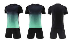 Uniforme de Fútbol Personalizado al Por Mayor a Precio Económico, Conjunto de Camiseta de Fútbol Transpirable de Secado Rápido y Alta Calidad - Product Image 6