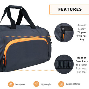Bolsa Deportiva Impermeable Grande Personalizada con Logotipo, con Espacio para Zapatos y Correa para el Hombro, para Hombres y Mujeres, para Viajes, Campamentos y Actividades al Aire Libre - Product Image 5