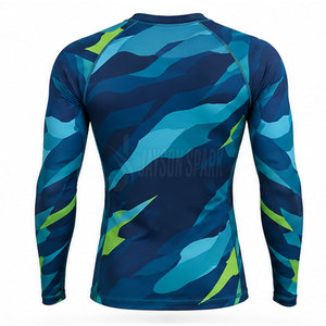 Camiseta de Compresión para Artes Marciales Mixtas (MMA) Sublimada, Color Personalizado, Ropa Deportiva de Alta Calidad, Secado Rápido, Manga Larga, Gran Venta - Product Image 2