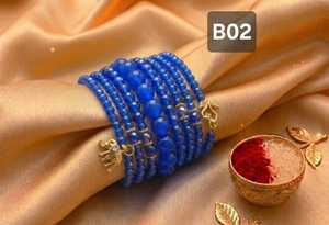 Beaded Wrap Bracelet for Women Multi Layer Crystal Bead Bracelet <b>Elephant</b> Charm Stretch Bracelet Friendship <b>Gift</b> Fashion Jewelry - Product Image 5
