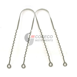 Raspador de Lengua de Acero Inoxidable Pulido, Diseño Moldeado sin Costuras, Fácil de Enjuagar, Sin Acumulación de Residuos - Product Image 1