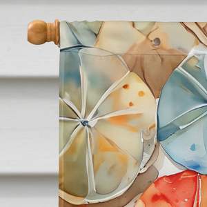 Gran Multicolor Porche Manga Poste Decorativo Patio Banner Obra DE ARTE Colgante de pared Arena Dólares Casa Bandera hecha de poliéster duradero - Product Image 3