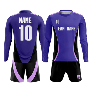 ชุดเสื้อฟุตบอลแบบซับลิเมชั่นสั่งทำพิเศษ สีดำ กางเกงขาสั้น ระบายอากาศ ป้องกันรังสียูวี ซับเหงื่อ สำหรับผู้ใหญ่ ทุกเพศ ทุกวัย ชุดทีม - Product Image 1