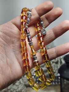 ลูกประคำเรซิ่นทำมือสไตล์นางฟ้า รุ่น TIMELESS CRAFT TS-436 สำหรับสวดมนต์อิสลาม เป็นมิตรต่อสิ่งแวดล้อม หรูหรา สร้อยคอสำหรับการทำสมาธิแบบมุสลิม - Product Image 6