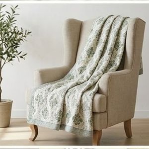 Wholesale Cotton Sanganer Kantha Queen Size <b>Throws</b> Hand Block Printed <b>Large</b> Width Handmade Indian Quilt Bedroom Decor Supplier - Product Image 3