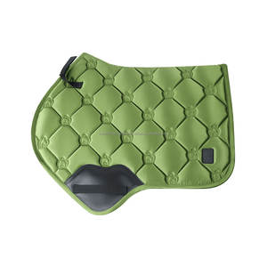Customised Design English Saddle Pads Horse Riding Dressage <b>Crystal</b> Saddle Pads Cotton Horse Saddle Pads with Cord - Product Image 3