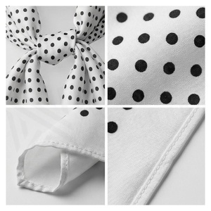 NORTH APPROACH Women's Square <b>Silk</b> Scarf Floral Print Elegant Multi-Functional Fashion Accessory All Seasons - Product Image 5