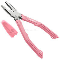 Outils manuels multifonctionnels japonais en acier au carbone et élastomère 4-en-1 Neji-Saurus GTV PZ-77 + PZM-77 pour le retrait de vis/boulons