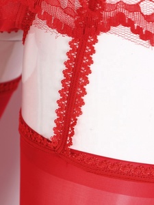 Pantimedias para hombre, bolsa para bulto, Tanga, ligas brillantes, medias, mallas, ropa de dormir Sissy para citas, fiesta temática nocturna, Día de San Valentín - Product Image 4