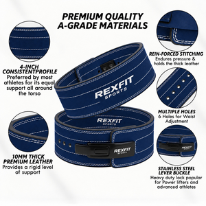 Cinturón de Powerlifting con Hebilla de Palanca y Logotipo Personalizado para Entrenamiento en Gimnasio, Proveedor Mayorista OEM ODM para Marcas de Fitness - Product Image 6