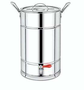 Premium Stainless Steel Tea Urn 20 Liter Capacity High Gloss <b>Mirror</b> Finish Heavy Duty Hot Beverage Dispenser Commercial Grade 1 - Product Image 5