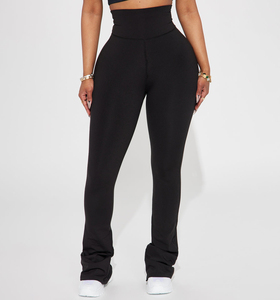 Wholesale Custom High Waisted Sports <b>Workout</b> Yoga Pants <b>Leggings</b> for Women Soft Polyester Gym Fitness <b>Leggings</b> <b>With</b> <b>Pocket</b> - Product Image 1