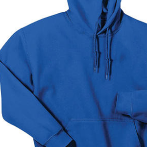 Sudaderas con Capucha Azul Rey con Logotipos de Hermandades y Fraternidades, de Algodón y Felpa, Estilo Casual para Otoño, Corte Regular, Color Sólido, con Bolsillos - Product Image 2