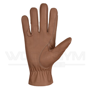 ถุงมือขี่ม้าแบบเต็มนิ้วหนังแท้ป้องกันฝ่ามือ ลดราคาพิเศษสำหรับทุกเพศ  ขายดี ปรับแต่งได้ - Product Image 2